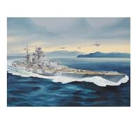 Maquette bateau - TRUMPETER - DKM Classe H - 1140+ pièces - Plastique - Blanc