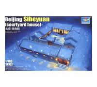 Maquette Beijing Siheyuan (courtyard House) Trumpeter 09001 1/100ème Maquette Ch