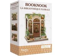 Blackrock Editions Maquette Booknook CUT023LI – La bibliothèque florale Multicolore