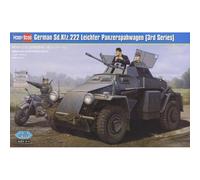 Maquette Blinde German Sd.kfz.222 Leichter Panzerwagen ( 3rd Series) Hobby Boss