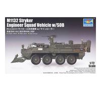 Maquette Blindé M1132 Stryker Engineer Squad Vehicle W/sob |trumpeter|07456| 1:7