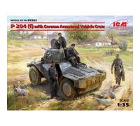 ICM 1:35 - P 204 (f) avec équipage Allemand du véhicule blindé
