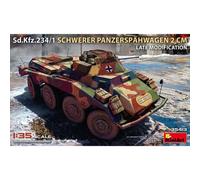 Maquette Blindé Sd.kfz.234/1 Schwerer Panzerspähwagen 2 Cm Late Modification |mi