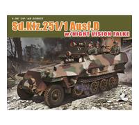 Maquette Blindé Sd.kfz.251/1 Ausf.d W/night Vision Falke |dragon|6984| 1:35