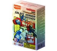 BLOKEES - Transformers - Defender Version 01: Galaxy Shining - Coffret 12 Mini Figurines Transformers Articulées 5,5 cm - à Assembler - Model Kit - Licence Officielle - Jouet Enfant 8 Ans+