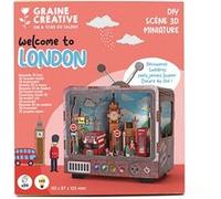 Maquette 3D bois Graine Créative TV Londres
