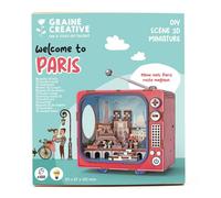GRAINE CREATIVE Maquette 3D bois TV - Paris