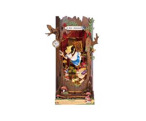 Maquette Book Nook Rolife Alice Adventure diorama 3D vertical rouge