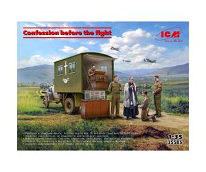 Maquette Camion Confession Before The Fight |icm|35585| 1:35 Maquette Char Promo