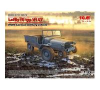 Maquette Camion - ICM - Laffly (f) Typ V15T - 1:35 - Véhicule Militaire Allemand - WWII