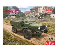 Maquette Camion - ICM - Laffly V15T - 1:35 - Gris - Mixte