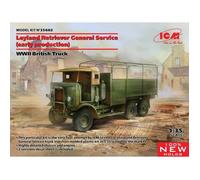 Maquette Camion - ICM - Leyland Retriever - 1/35 - 257 pièces - Intérieur