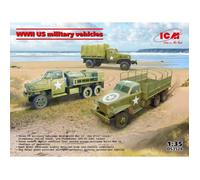 Maquette Camion - ICM - WWII US Military Vehicles - 1:35 - Plastique - Intérieur