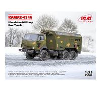 ICM - Maquette Camion Kamaz-4310 Ukrainian Military Box Truck |icm|35004| 1:35 Maquette Char Promo