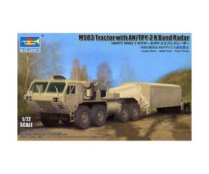 Maquette Camion M983 Tractor With An/tpy-2 X Band Radar Trumpeter 07177 1/72ème