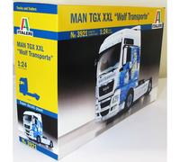Maquette Camion : Man Tgx Xxl Wolf Transporte