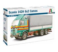 ITALERI - Maquette Camion Scania 142h 6x2 Canvas |italeri|90762| 1:24 Maquette Char Promo