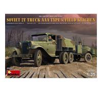 Soviet 2 T Truck Aaa Type W/field Kitche - 1:35e - Miniart