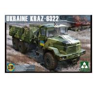 Maquette Camion Ukraine Kraz-6322 Heavy Truck Late Type Takom 2022 1/35ème Maque