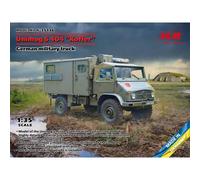 ICM 35136 MAQUETTE MILITAIRE UNIMOG 404 S (KOFFER) 1/35