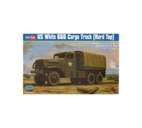 Maquette Camion Us White 666 Cargo (hard Top) |hobby Boss|83801| 1:35 Maquette C