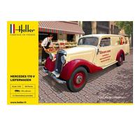 Maquette Camionnette Mercedes 170 Lieferwagen Heller 80736 1/24ème Maquette Char