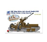 Maquette Canon Anti-Aérien 40mm Bofors Oqf Gunmk.I/Iii
