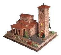 Maquette céramique : Église Santa Maria de Lebeña Domenech cuit