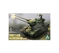 Maquette Char Britannique : Chieftain Marksman Spaag