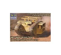 Master Box Model Kit - MKI Male British Gaza Strip Tank - 1:72 Scale - 72003