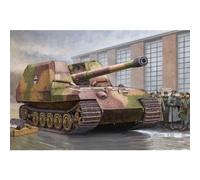 Maquette Char : Canon Automoteur Allemand Tiger Für 17 Cm K72-Trumpeter