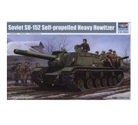 Maquette Char : Canon D'assaut Lourd Automoteur Soviétique Su-152-Trumpeter