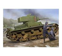 Maquette Char : Char Soviet T-26 Light Infantry Tank Model 1933-Hobby Boss