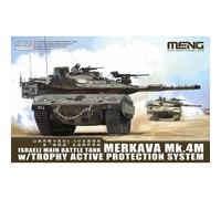 Maquette Char Israeli Main Battle Tank Merkava Mk.4m W/ Trophy Active Protection