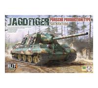 Maquette Char Jagdtiger Sd.kfz. 186 Porsche Production Type |takom|8003| 1:35 Ma