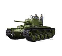 Maquette Char : Kv-1 1942 Char À Tourelle Simplifiée Avec Équipage De Char-Trumpeter