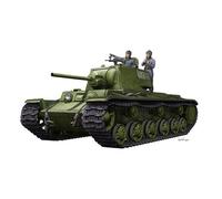 Maquette Char : Kv-1 1942 Char À Tourelle Simplifiée Avec Équipage De Char-Trumpeter
