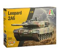 Maquette Char Leopard 2a6 |italeri|6567| 1:35 Maquette Char Promo