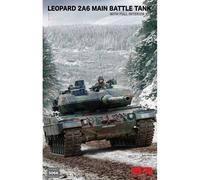 Maquette Char Leopard 2a6 Main Battle Tank With Full Interior Rye Field Model 50