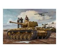 Maquette Char Lourd Allemand Pz Kpfm Kv-1 756(R)-Trumpeter