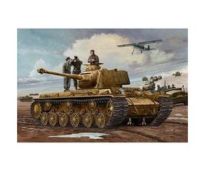 Maquette Char Lourd Allemand Pz Kpfm Kv-1 756(R)-Trumpeter