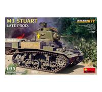 Maquette Char M3 Stuart Late Prod. Interior Kit |miniart|35429| 1:35 Maquette Ch