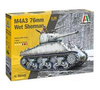 ITALERI - Maquette Char M4a3 76mm Wet Sherman |italeri|96440| 1:35 Maquette Char Promo