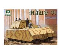 Maquette Char : MAUS VIII v.1 - Char super lourd de l'armée Allemande Takom
