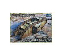 Maquette Char Mk Ii "female" British Tank Arras Battle Period 1917 |master Box|7