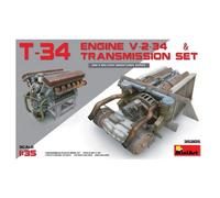 Maquette Char : Moteur V-2-34 Du Char Soviétique T-34