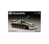 Maquette char moyen soviétique t-55 avec système btu-55 1960 trumpeter