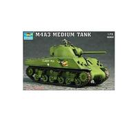Maquette char moyen us m4a3 sherman trumpeter