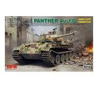 Maquette Char Panther Ausf.g Early/late Productions |rye Field Model|5018| 1:35
