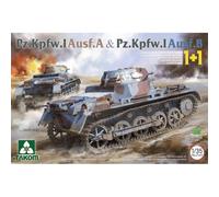 Maquette Char Pz.kpfw.i Ausf.a & Pz.kpfw.i Ausf.b|takom|2145|1:35 Maquette Char